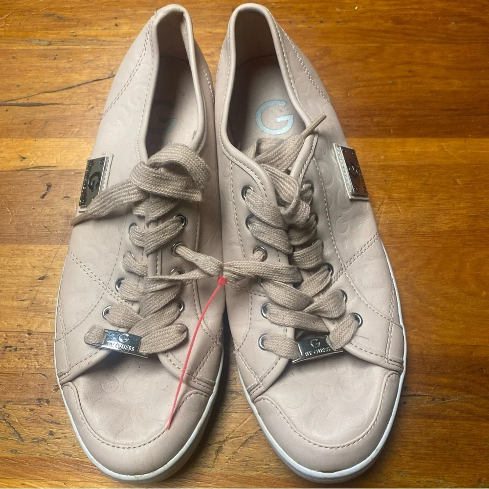 G by Guess Pink Blush Quilted Athletic Shoes